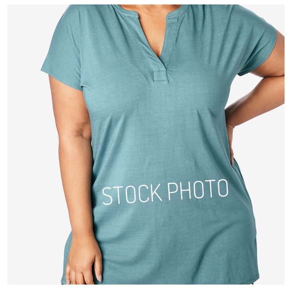 NWOT Woman Within 4X Purple Top - Picture 7 of 7